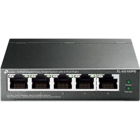 TP-Link TL-SG105PE - Netwerk Switch - 5 poorten