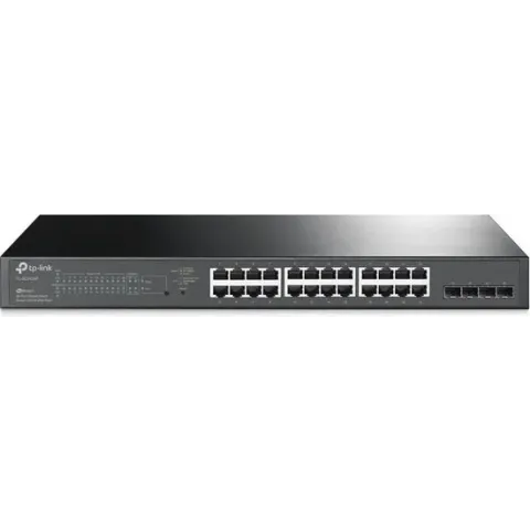 TP-LINK TL-SG2428P netwerk-switch Gigabit Ethernet (10/100/1000) Power over Ethernet (PoE) Zwart