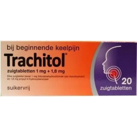 Trachitol keeltabletten 20 st