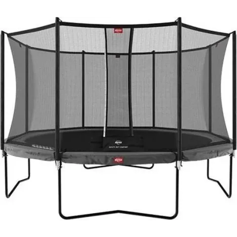 Trampoline BERG Champion Grey 380 + Safety Net Comfort