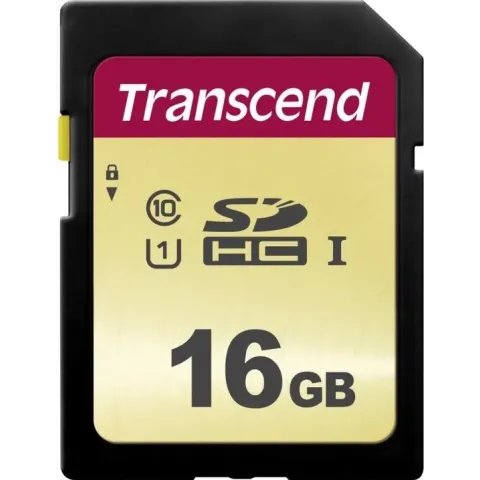 Transcend 500S SDHC - 16GB