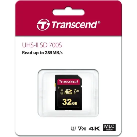 Transcend 700S flashgeheugen 32 GB SDHC Klasse 10 UHS-II