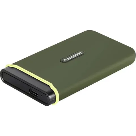 Transcend ESD380C 1 TB Externe SSD harde schijf USB-C®, USB-A Groen TS1TESD380C