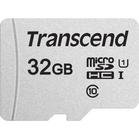 Transcend microSDHC 300S 32GB flashgeheugen Klasse 10 NAND