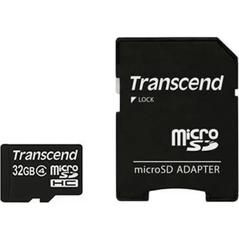 Transcend MicroSDHC-Kaart - 32 GB
