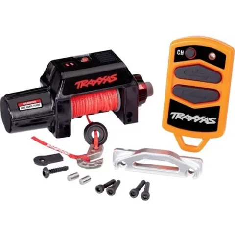 Traxxas TRX-8855 Tuning-onderdeel Winch Kit met afstandsbediening TRX-4