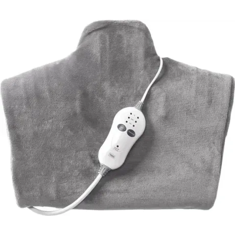 Trebs Warmte- en massagekussen 2-in-1 100 W grijs 99360