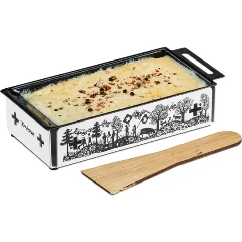 Trisa Ktchenette Gourmetstel Wit, Zwart