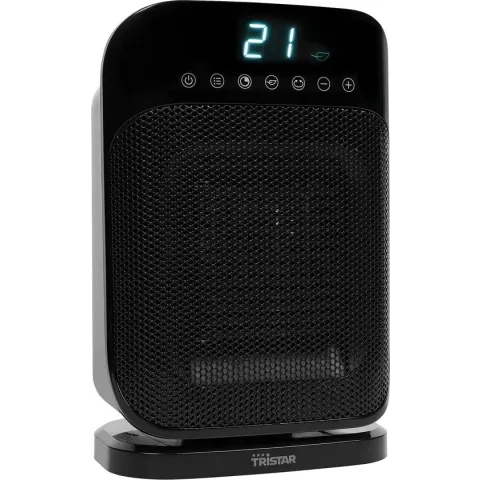 Tristar KA-5074 - Keramische ventilatorkachel - LED display - 1800 W - Draaifunctie-  26 x 26 x 61 cm - Timer
