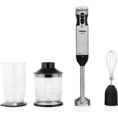 Tristar MX-4829 Handblender set – RVS staaf – 1000W DC Motor