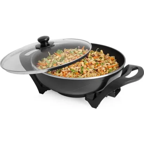 Tristar PZ-9130 Elektrische Wok – Volume van 4,5L – 33cm Diameter  - 1500W