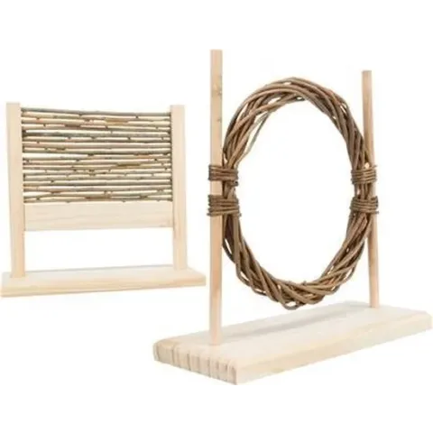 Trixie agility set horde met ring (28X12X26 CM)