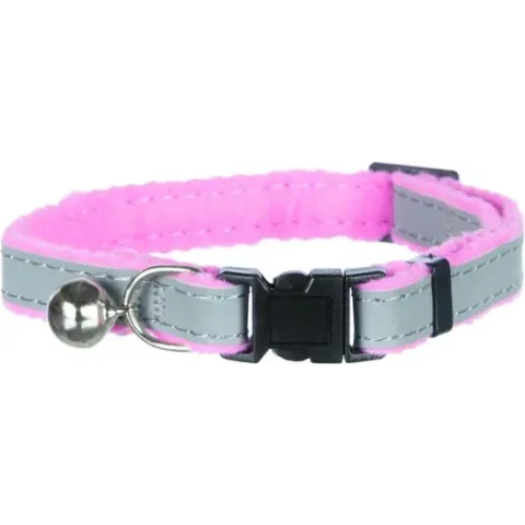 Trixie Halsbandje Reflecterend Kunststof - Kattenhalsband - Multi-Color