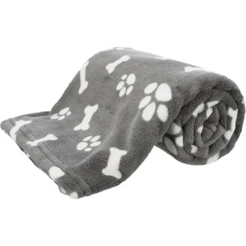 Trixie Hondendeken Kenny 150 X 100 Cm Polyester/pluche Grijs