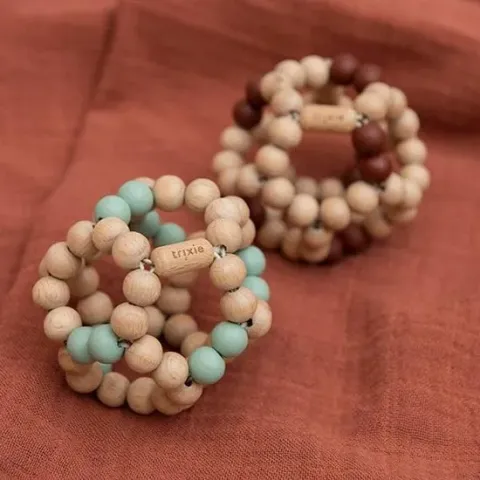Trixie houten kralenbal - Rust