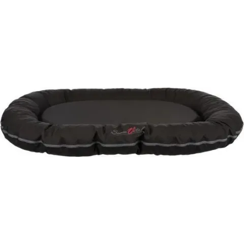 Trixie kussen samoa vital ovaal orthopedisch zwart 90x70x11 cm
