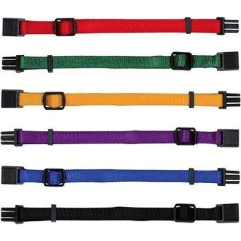 Trixie Puppy Collars - M/L - Set met zwart