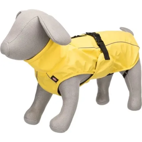 Trixie regenjas hond vimy geel rug 30 cm buik 24-34 cm