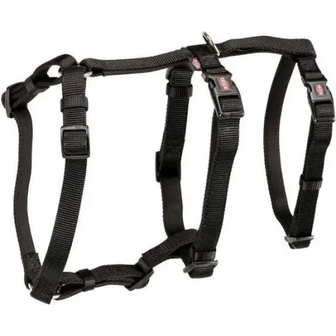 Trixie stay tuig voor hond zwart l-xl 70-100 cm