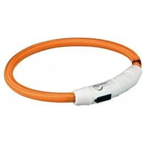 Trixie USB Flash Light Ring - XS/S - Oranje