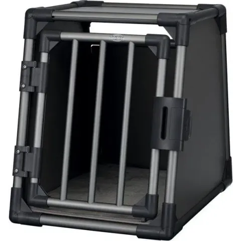 Trixie Vervoersbox Aluminium Grafiet - L 92X78X64 CM