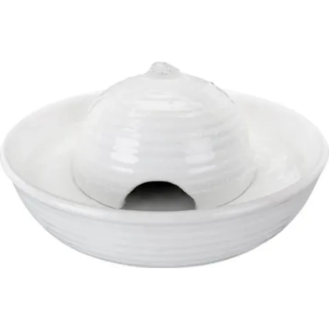 Trixie Vital Flow Mini Keramische Drinkfontein Wit - 800 ML