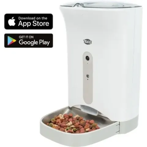 Trixie voerautomaat tx8 smart wit 4,3 ltr 24x19x38 cm