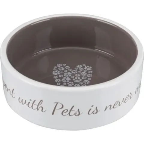 Trixie voerbak pets home taupe 16 cm