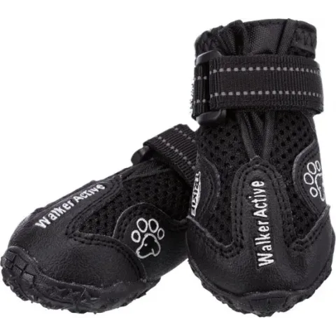 Trixie Walker Active Hondenschoen - Zwart - Maat L