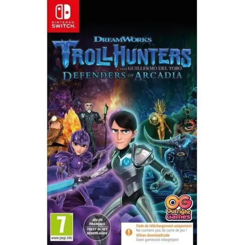 Troll Hunters - Protectors of Arcadia Game Switch (code in de doos)