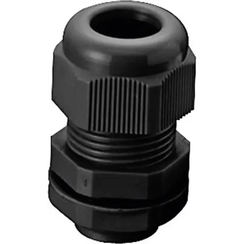 TRU COMPONENTS 1593309 Wartel M40 Polyamide Zilver-grijs (RAL 7001) 1 stuk(s)