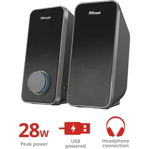 Trust Arys 2.0 - Speakerset - Zwart