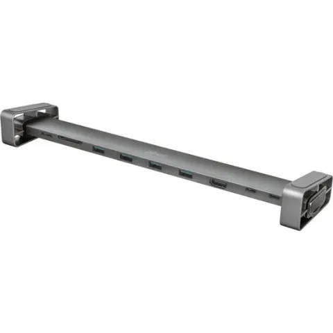 Trust Dalyx - Aluminium USB-Hub 10-in-1 - Voor Macbook &  Chromebook met USB-C