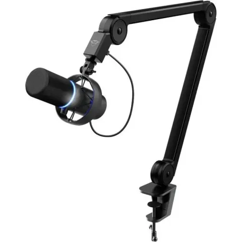 Trust GXT 255+ Onyx - Gaming en Streaming Microfoon met microfoonarm
