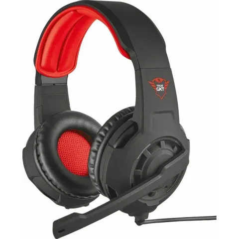 Trust GXT 310 Radius - Gaming Headset voor PS4 en PC - Zwart/Rood