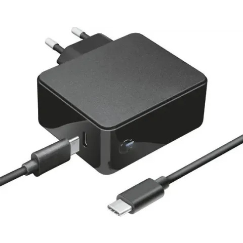 Trust Maxo - Laptoplader - 61 W - voor MacBook - USB-C - Zwart EU