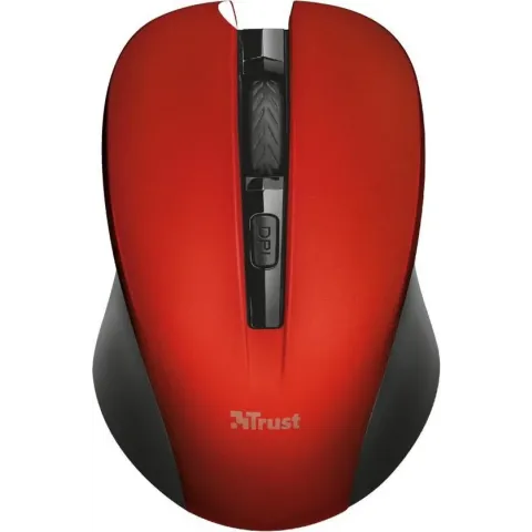 Trust Mydo - Stille Draadloze Muis - Rood