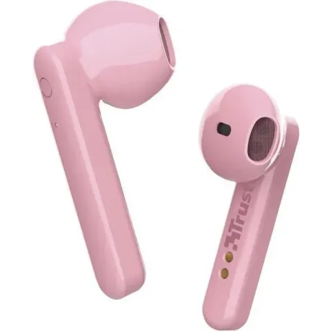 Trust Primo Touch - Stijlvolle draadloze oortjes - Bluetooth - Roze