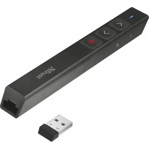 Trust Sqube - Draadloze Presenter -  Ultra-slim – Laserpen