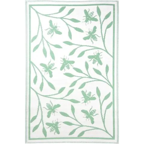 Tuintapijt met bijendesign 1,2 m x 1,8 m - tapijt