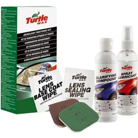 Turtle Wax Headlight Lens Restorer Kit - Lampenreiniger