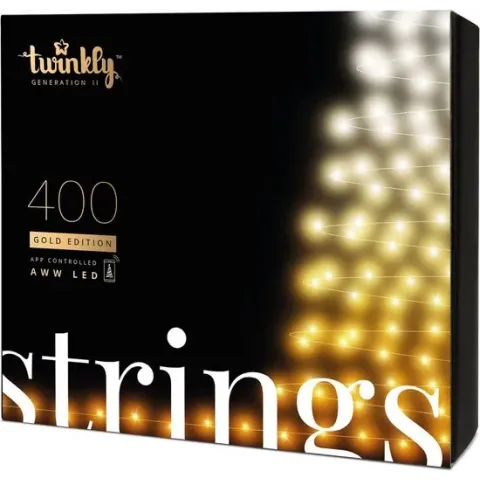 Twinkly Gold Edition - 400 AWW LEDs Lights String - Generation II