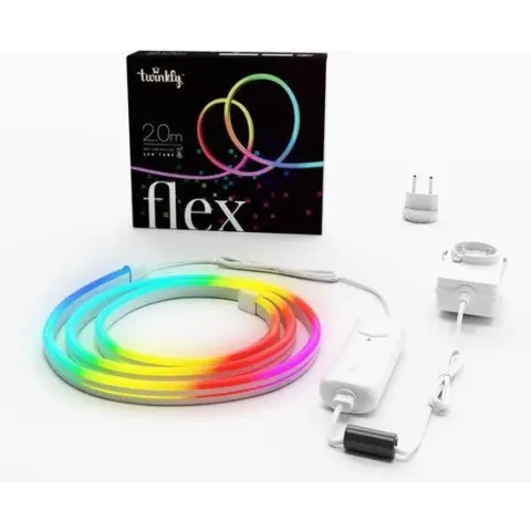 Twinkly LED Kerstverlichting| Flex | 200 LED's | Wi-Fi + Bluetooth | RGB