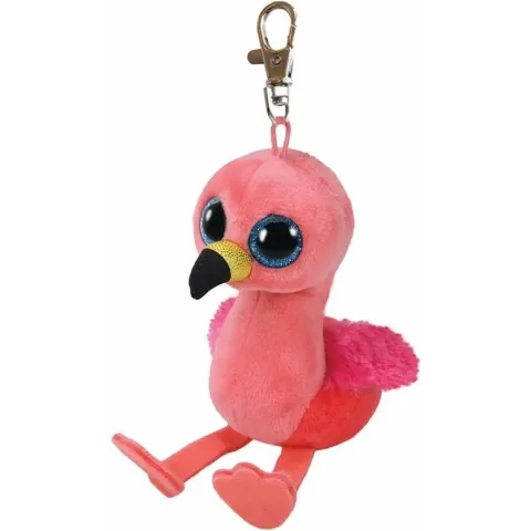 Ty Beanie Boo Gilda flamingo sleutelhanger