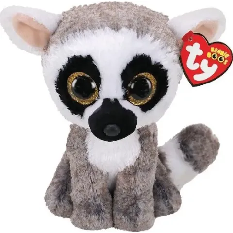 Ty Beanie Boo's Linus Lemur 15cm