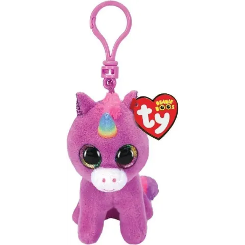 TY Beanie Boos Clip Eenhoorn Knuffel Rosette 7 cm