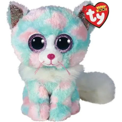 Ty - Knuffel - Beanie Buddy - Opal Cat - 24cm