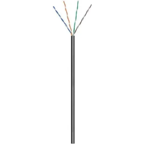 U/UTP CAT6 buitenkabel soepel 100M CCA (netwerkkabel op rol)