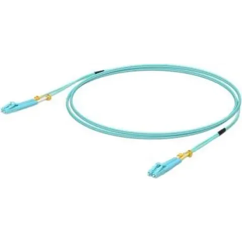 Ubiquiti Networks UniFi ODN 0.5m Glasvezel kabel 0,5 m OM3 LC Aqua-kleur
