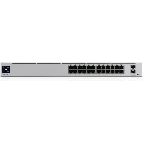 Ubiquiti Networks UniFi Pro 24-Port PoE Managed L2/L3 Gigabit Ethernet (10/100/1000) Zilver 1U Power over Ethernet (PoE)